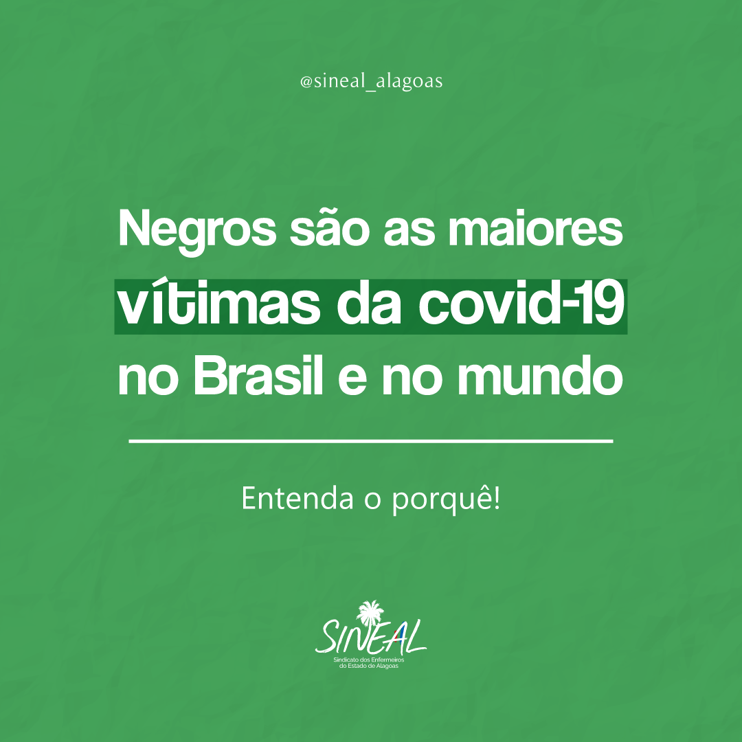 Negros são as maiores vítimas da covid-19 no Brasil e no mundo