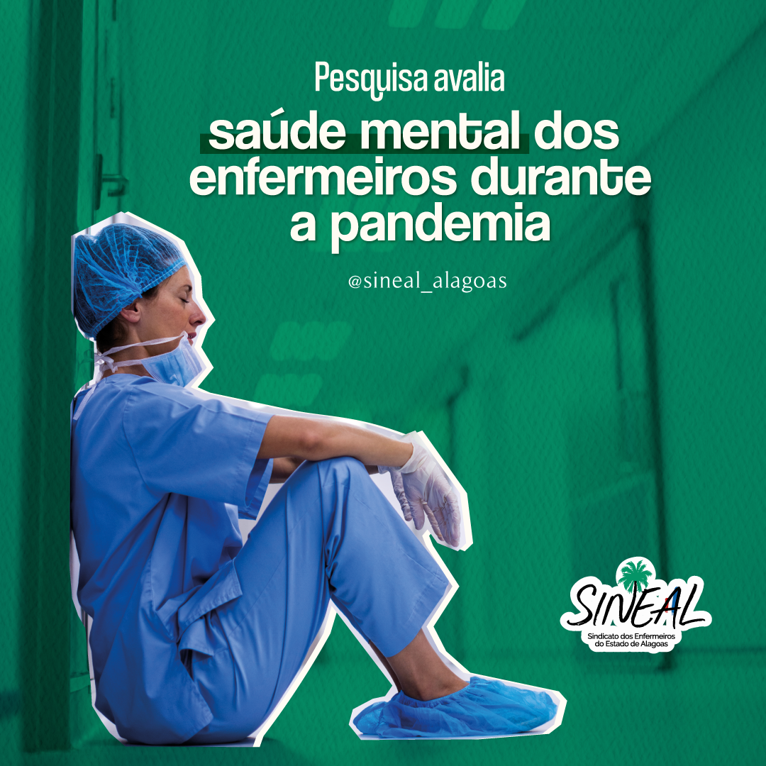 Pesquisa avalia saúde mental dos enfermeiros durante a pandemia
