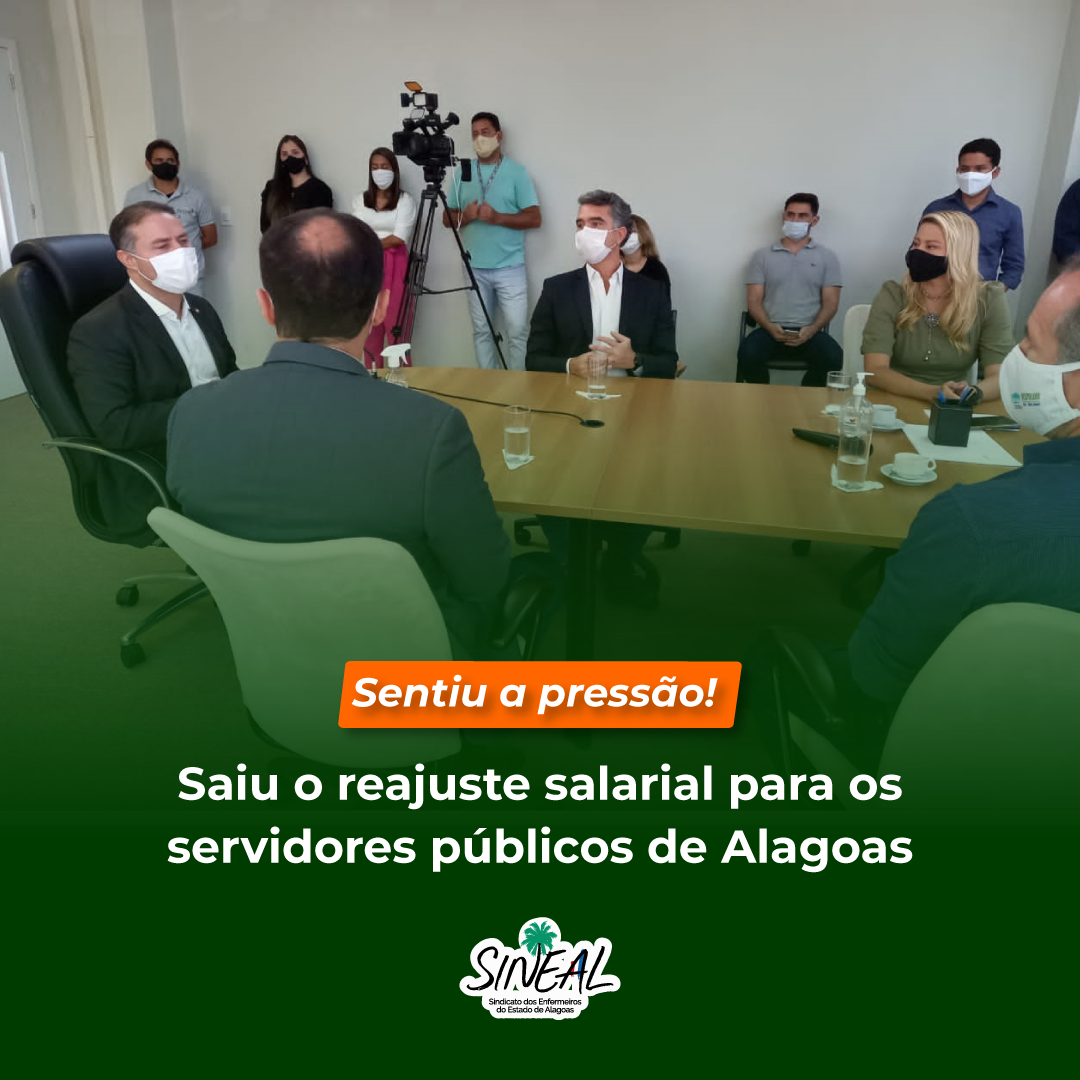 Sai reajuste salarial do funcionalismo público de Alagoas