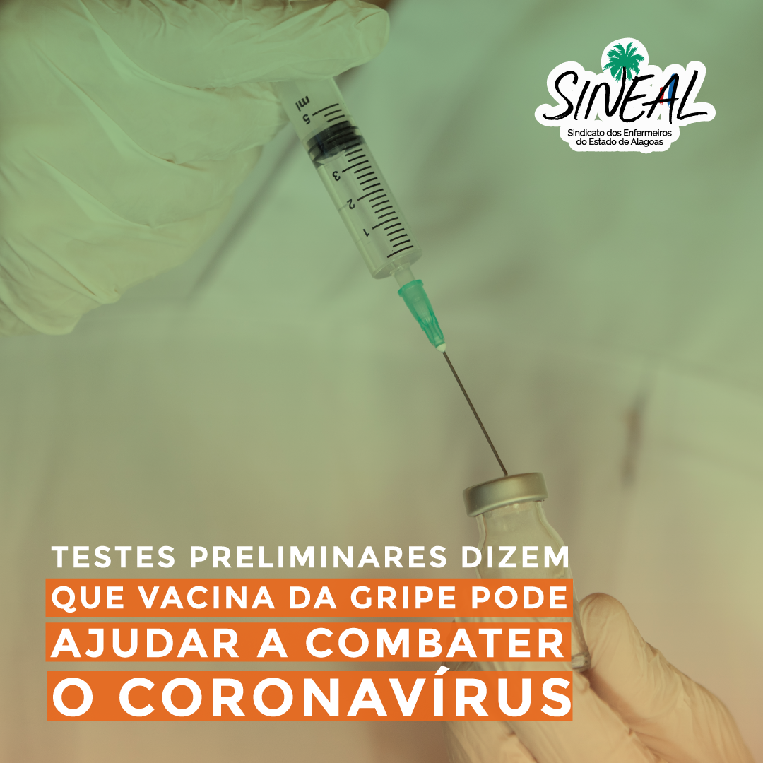 Testes preliminares dizem que vacina da gripe pode ajudar a combater o coronavírus